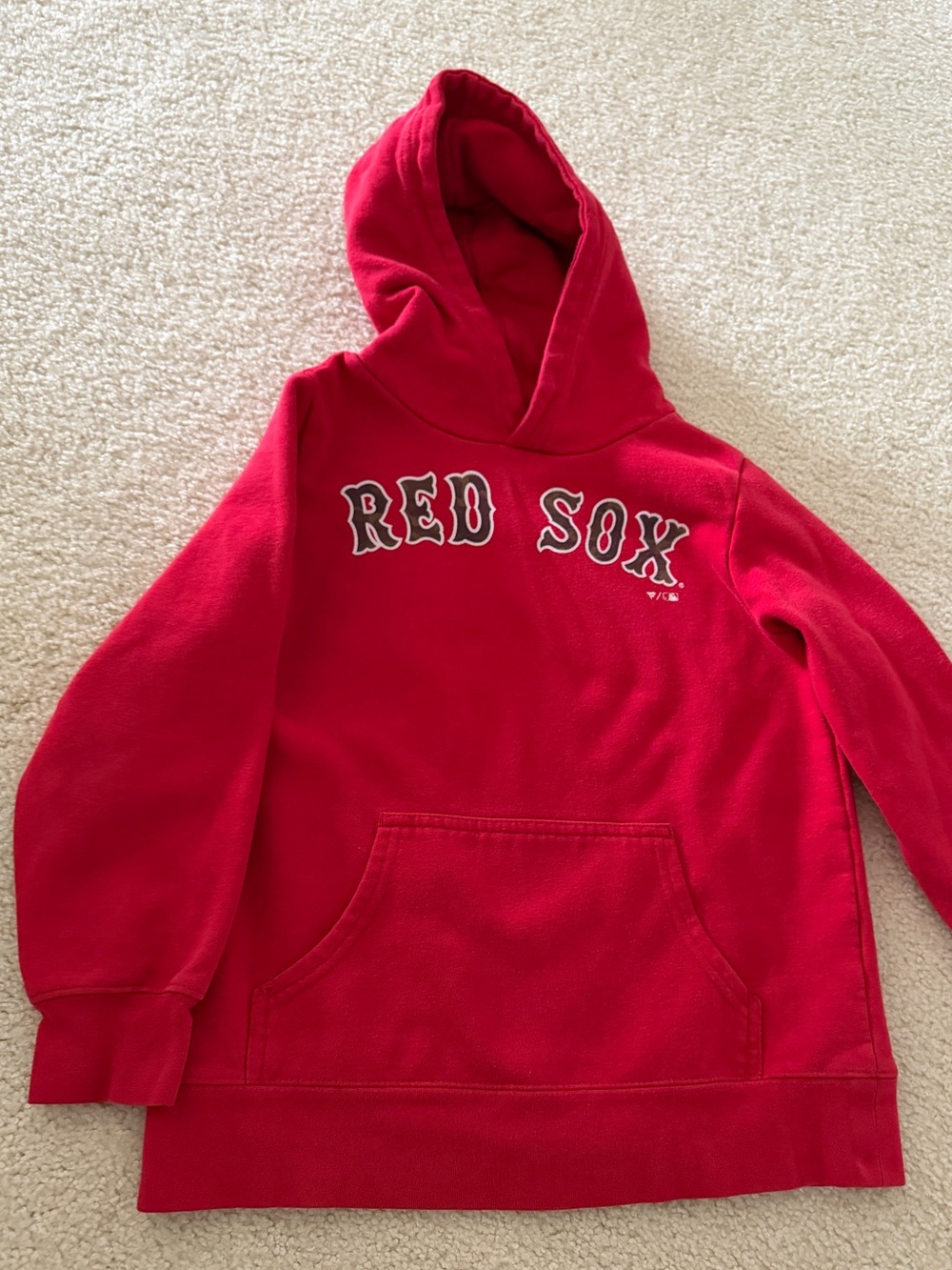 Boston Red Sox Fanatics Youth Small Red Camo Hoodie MLB Graphic YS - Picture 2 of 7